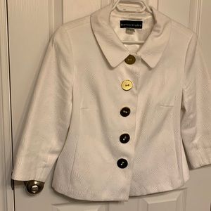 White patterned Bianca Nygard jacket